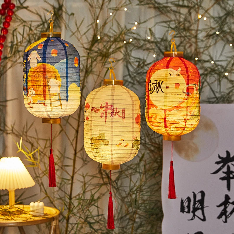 Lantern Paper Lantern Lampions Outdoor Decorative Lanterns