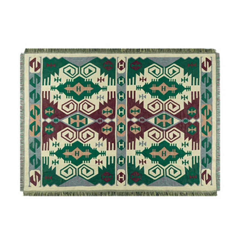 Tribal Blankets Indian Outdoor Rugs Camping Picnic Blanket Boho Decorative