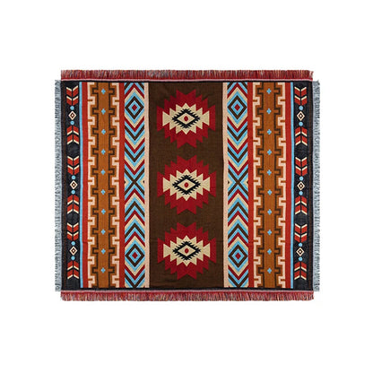 Tribal Blankets Indian Outdoor Rugs Camping Picnic Blanket Boho Decorative