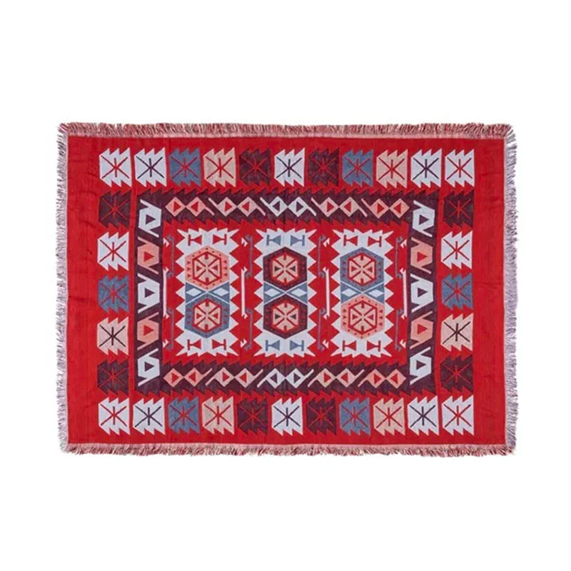 Tribal Blankets Indian Outdoor Rugs Camping Picnic Blanket Boho Decorative