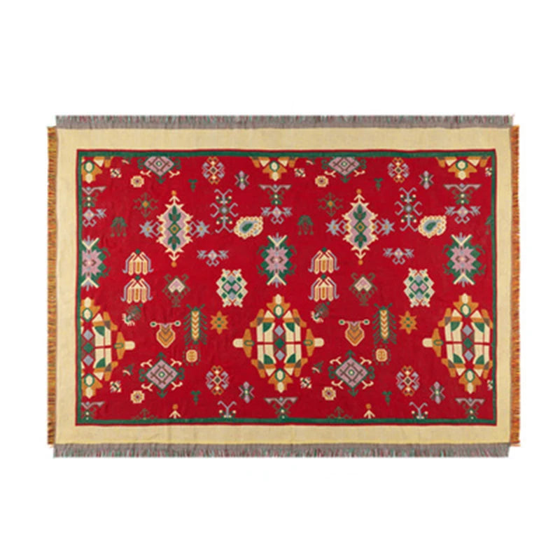 Tribal Blankets Indian Outdoor Rugs Camping Picnic Blanket Boho Decorative