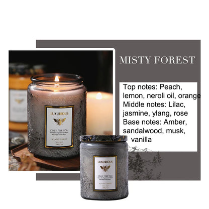Scented Candle, Natural Soy Candle, Serenity Aromatic Candles, Home Decorative