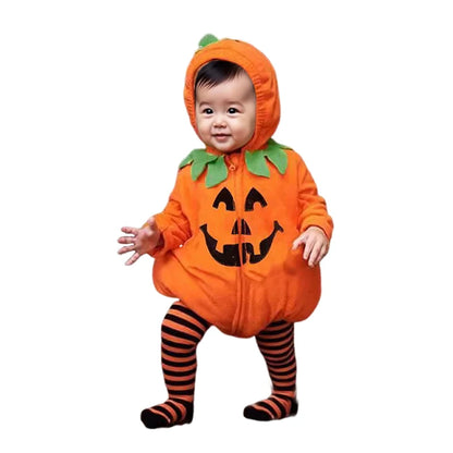 Pumpkin Cosplay Baby Girls Boys Halloween Costume Sets