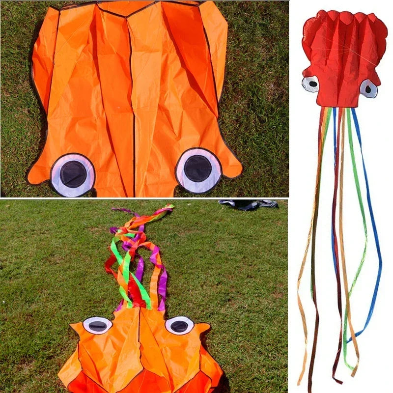 Octopus Kites Flying Toys for Children Kites Line Professional Winds Kites Factory