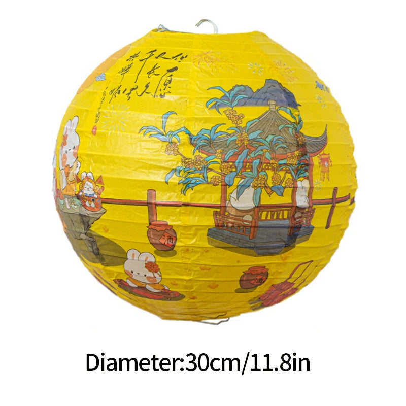 Lantern Paper Lantern Lampions Outdoor Decorative Lanterns
