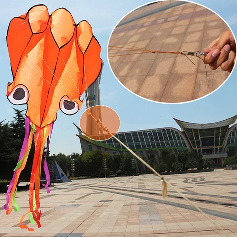 Octopus Kites Flying Toys for Children Kites Line Professional Winds Kites Factory