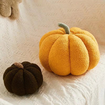 Thanksgiving Pumpkin Pillow, 3D Pumpkin Shaped Pillow Plush Pillow Decorative
