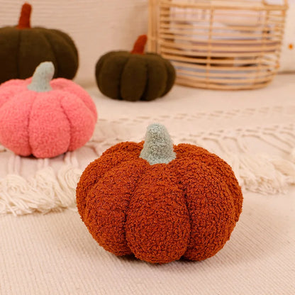 Thanksgiving Pumpkin Pillow, 3D Pumpkin Shaped Pillow Plush Pillow Decorative