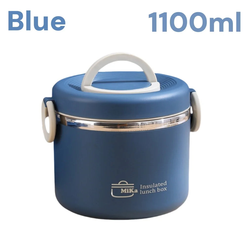 Stainless Thermal Insulation Bento Lunch Box Pot Jar