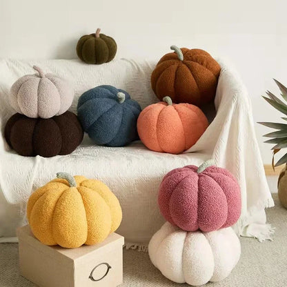 Thanksgiving Pumpkin Pillow, 3D Pumpkin Shaped Pillow Plush Pillow Decorative
