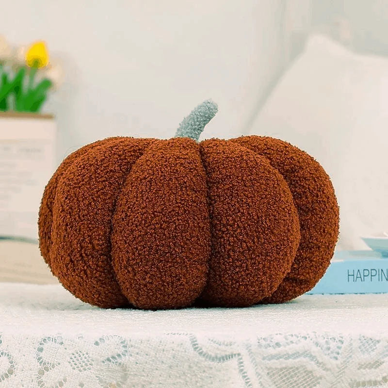 Thanksgiving Pumpkin Pillow, 3D Pumpkin Shaped Pillow Plush Pillow Decorative